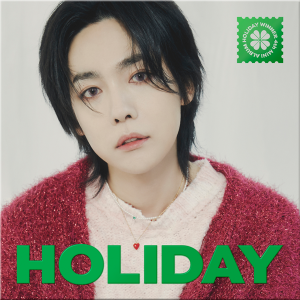 [全款 裸专][KTOWN4U GIFT] [JINU] WINNER - 4th MINI ALBUM [HOLIDAY] (DIGIPACK ver.)_金秦禹吧