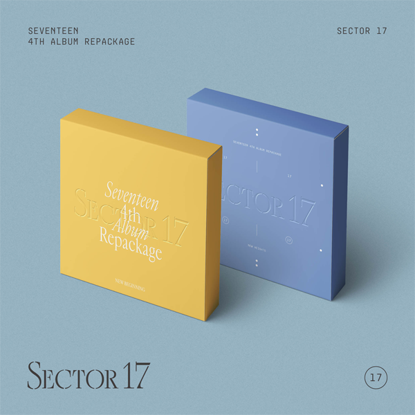 [全款 第二批（截止到7/24） 裸专] SEVENTEEN - 4th Album Repackage [SECTOR 17] (随机版本)_REC奎八gyuhao档案馆