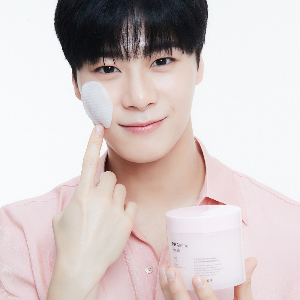 [@MoonBinGlobal][ASTRO MOONBIN PHOTOCARD 2EA] PHAming Fresh SET (PAD 135ml & TONER 30ml)