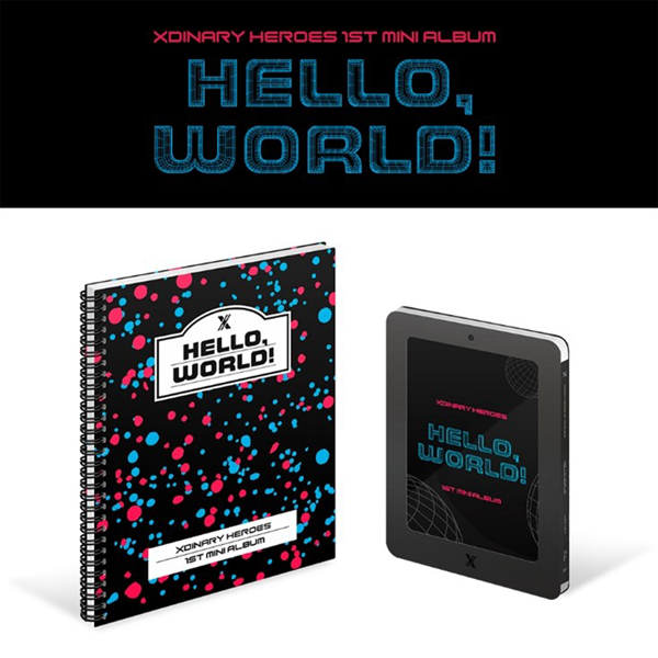 [@xheroescharts] Xdinary Heroes - Mini Album Vol.1 [Hello, world!] (Random Ver.)