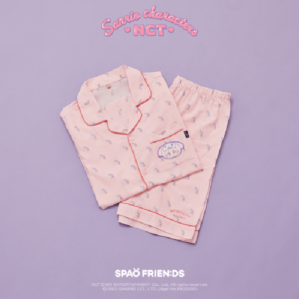 (NCT HENDERYXSanrio) Short Sleeve Pajama [L/Pink]