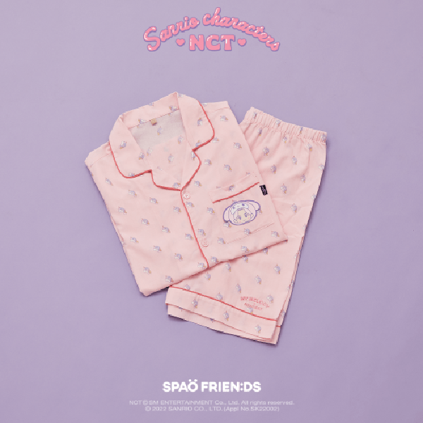 ktown4u.com : (NCT HENDERYXSanrio) Short Sleeve Pajama [L/Pink]