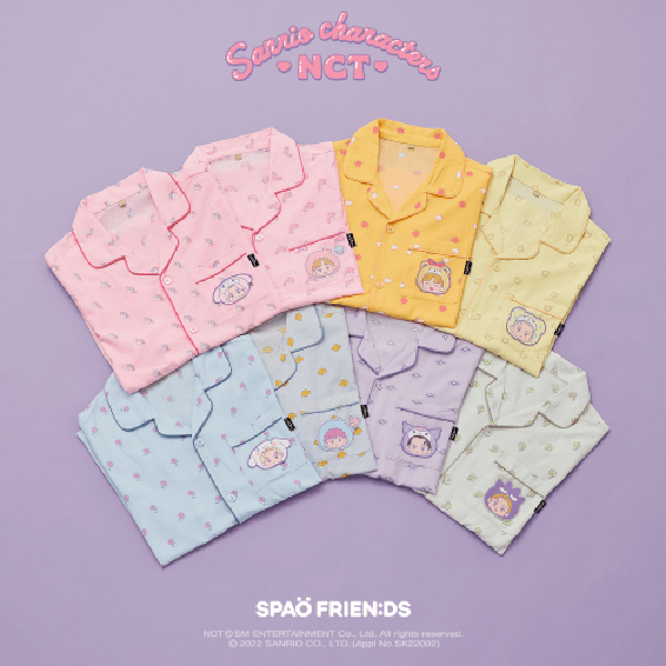 (NCT HENDERYXSanrio) Short Sleeve Pajama [L/Pink]