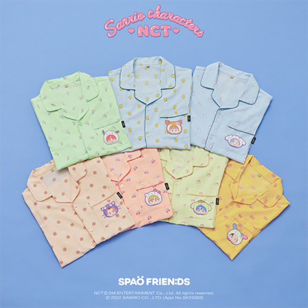 (NCT JOHNNYxSanrio) Short Sleeve Pajama [L/Pink]