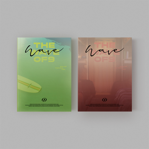 [全款 裸专] [活动商品] SF9 - 迷你专辑 11辑 [THE WAVE OF9] (随机版本)_DawnLune_金辉映个站