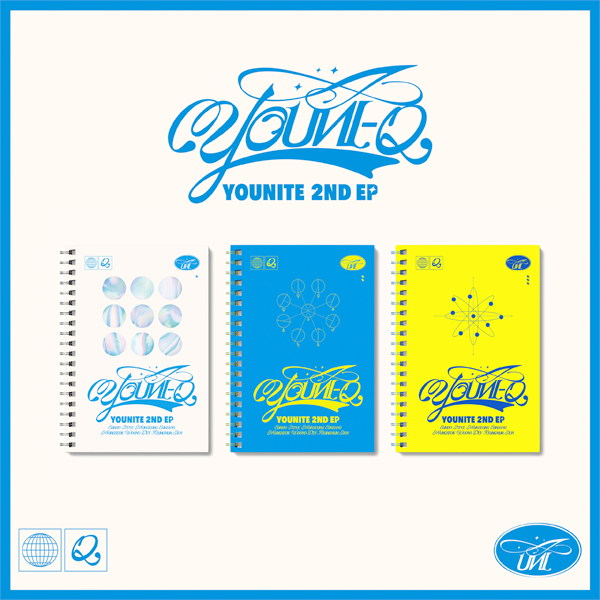[@YOUNITE_WithYou] [3CD SET] YOUNITE - 2ND EP [YOUNI-Q] (Q1 Ver. + Q2 Ver. + Q3 Ver.)