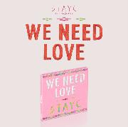 stayc ユン　トレカ　サノク　3週目　公開放送　we need love STAYC We Need Love Unboxing 💚💕 (all 3 versions) - YouTube