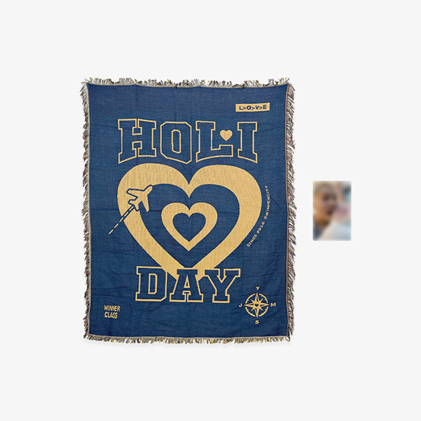 WINNER - MINO WOVEN BLANKET [HOLIDAY]