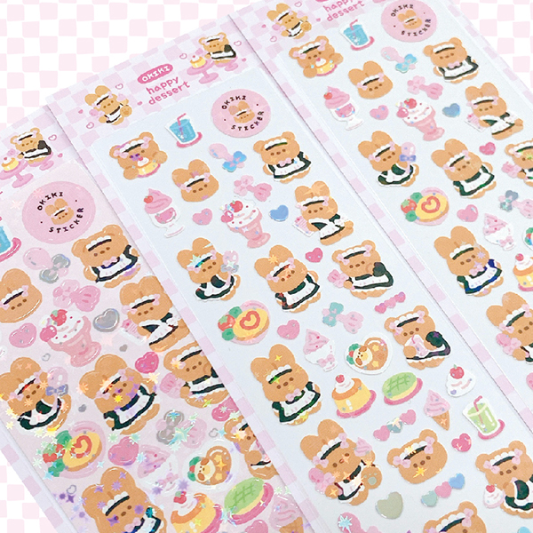 OKIKI happy dessert sticker