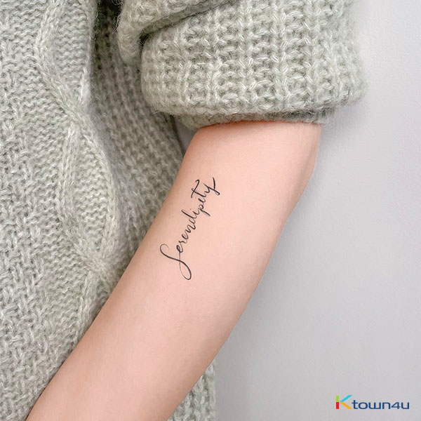 (Set) BTS Lettering Tattoo [5types]