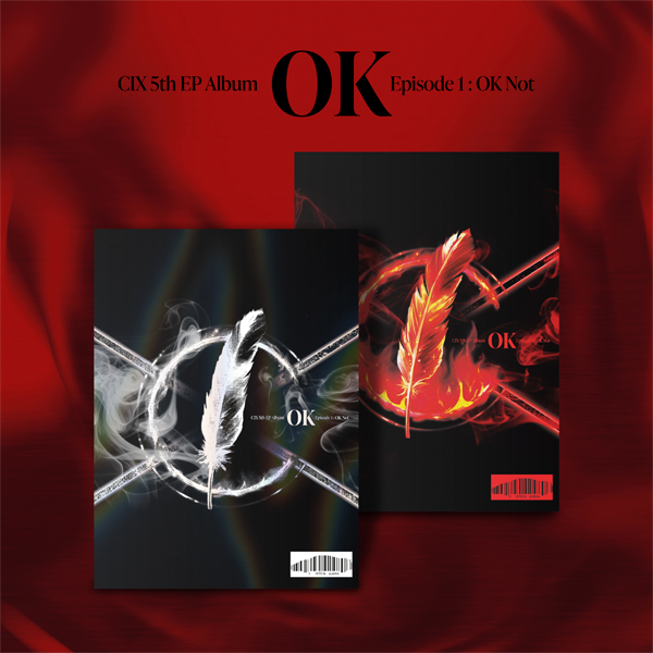 [@INTL_CIX] [2CD SET] CIX - 5th EP Album [‘OK’ Episode 1 : OK Not] (화(火) ver. + 염(焰) ver.)