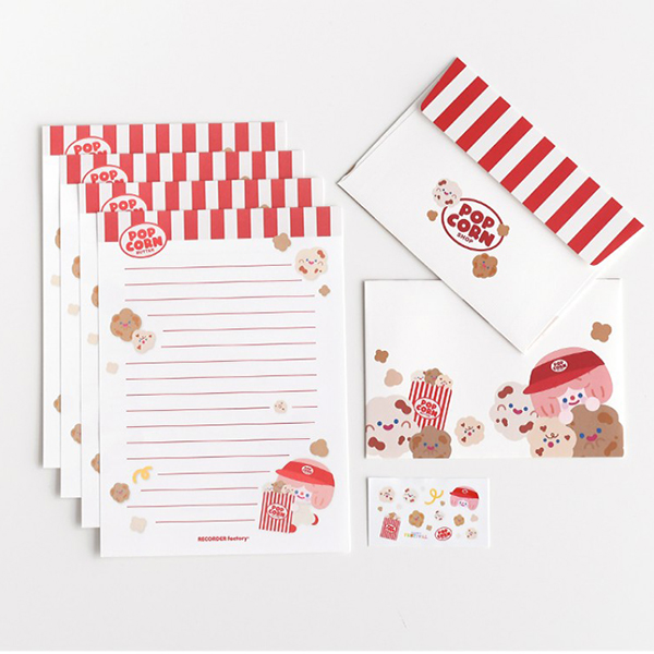 TRF butter popcorn letter set