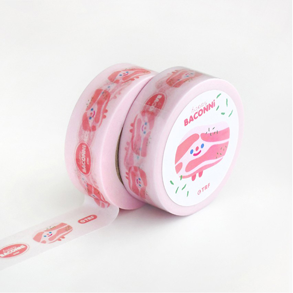 TRF masking tape_HAPPY BACONNI