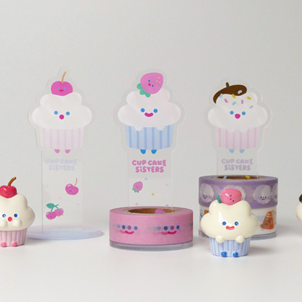 TRF cupcake sister masking tape holder(3type)