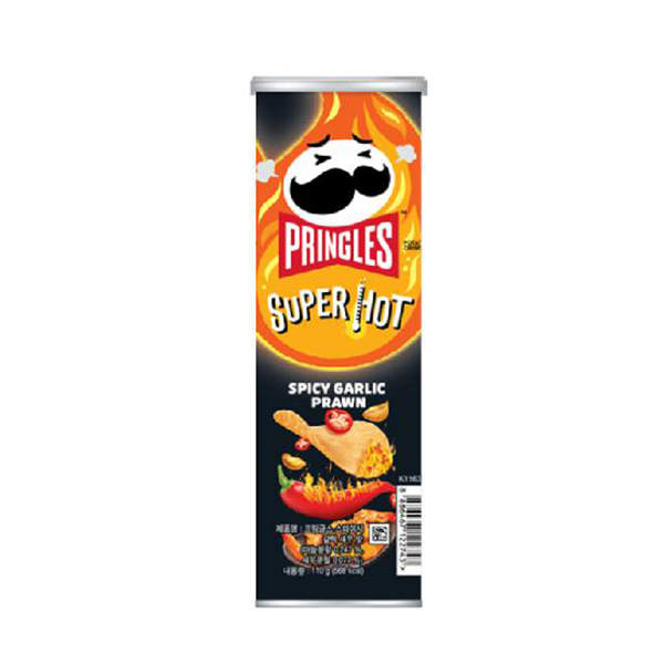 Pringles spicy garlic prawn 110g*1ea