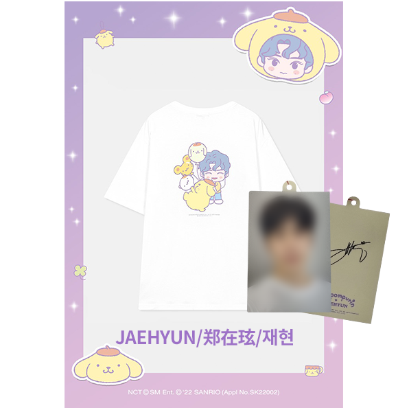 (NCT 재현xSanrio)(Gift-Photo Tag 1p) 반팔 티셔츠 [Off White]