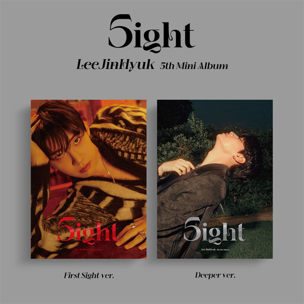 [@SupportJinhyuk] [VCE] [2CD SET] Lee Jin Hyuk - 5th MINI ALBUM [5ight] (First Sight Ver. + Deeper Ver.)