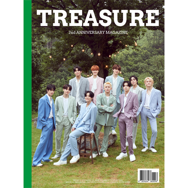 [全款] [Ktown4u 预售特典 : 小卡] [写真集] TREASURE - 2nd ANNIVERSARY MAGAZINE_尹材赫_中文首站