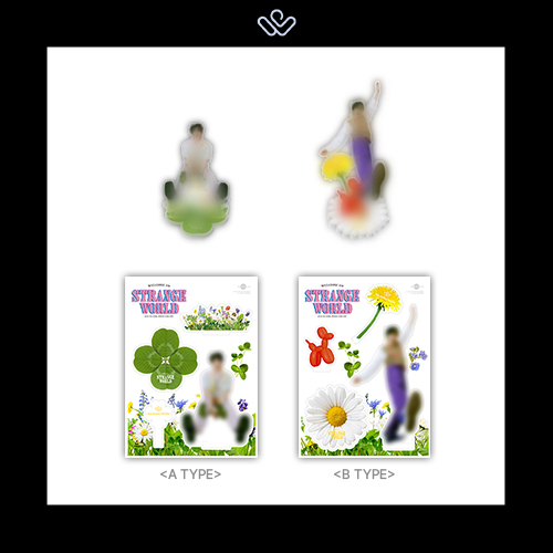 HA SUNG WOON - ACRYLIC PHOTO STAND A TYPE [STRANGE WORLD] OFFICIAL MD 