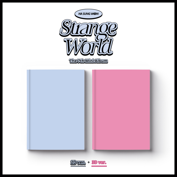 [拆卡专] [视频签售活动] HA SUNG WOON - 迷你专辑 7辑 [Strange World] (Photobook) ** 此商品不实际发货！