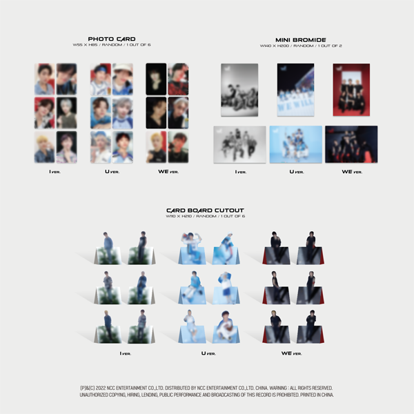 [@xinlongthinker] [3CD SET] BOY STORY - 1ST FULL ALBUM [WE] (I Ver. + U Ver. + WE Ver.)