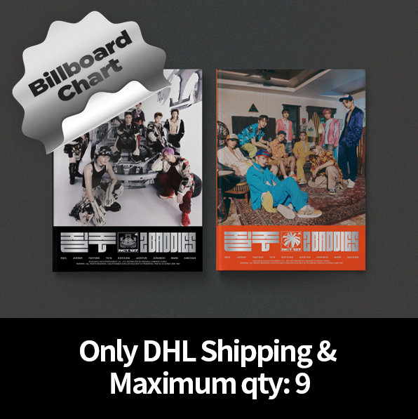 [Counting towards Billboard chart] NCT 127 - The 4th Album [질주 (2 Baddies)] (Random Ver.) (DHL Shipping Only & Maximum qty: 9)