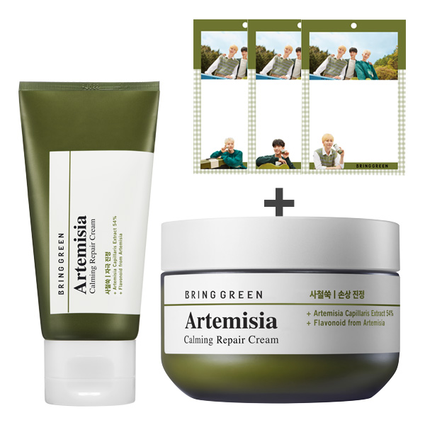 [全款][SEVENTEEN Sticky Note GIVEAWAY] Artemisia Repair Cream Set 1+1_权顺荣Hoshi_Star