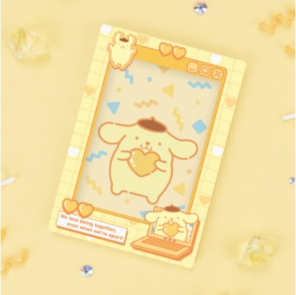 POMPOMPURIN retro photocard frame