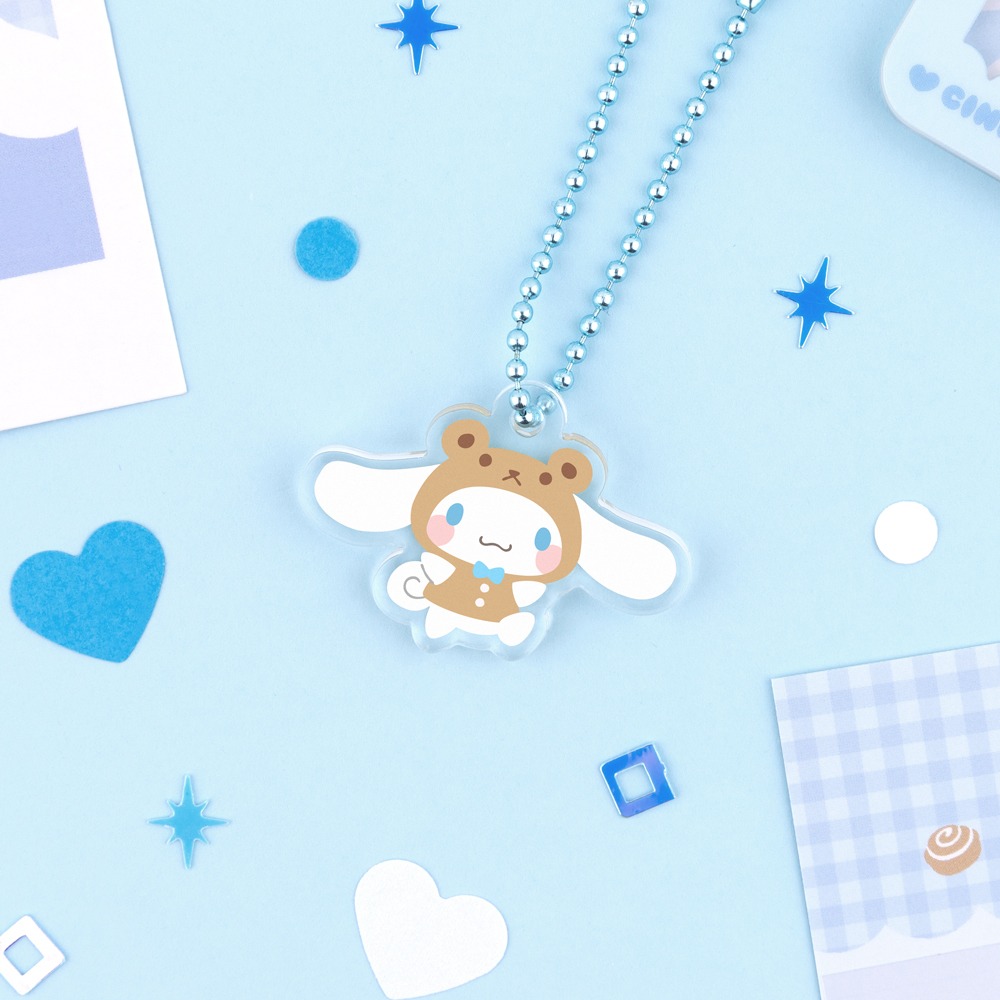 CINNAMOROLL acrylic keyring_costume