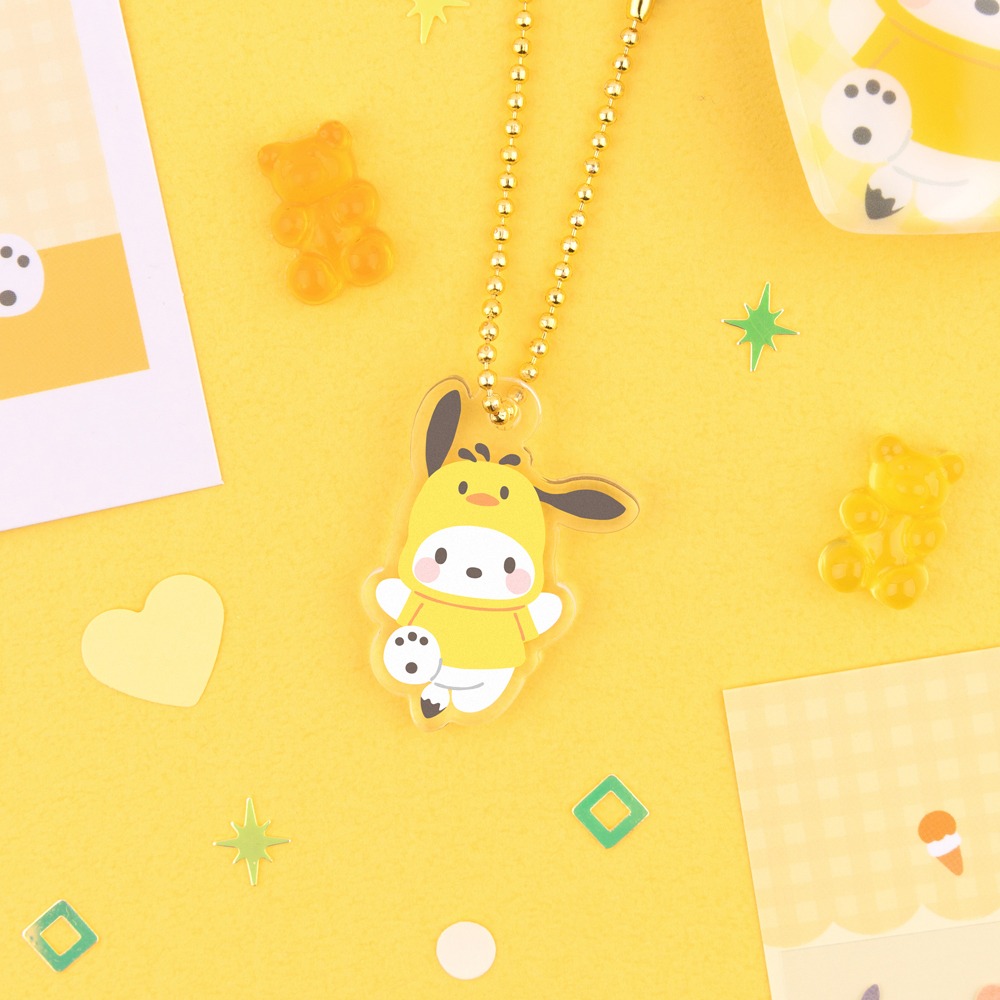 POCHACCO acrylic keyring_costume