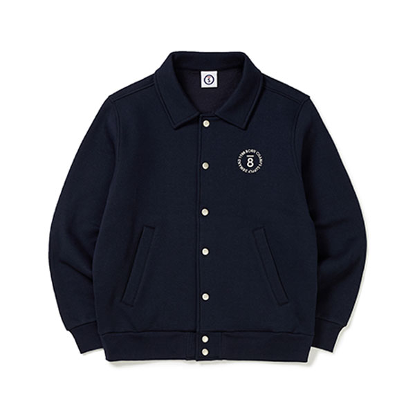 [BORNCHAMPS] BC Varsity Jacket [Navy][M]