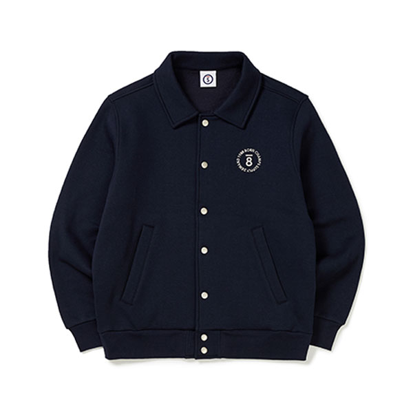 ジャケット [BORN CHAMPS] L&S HEART LOGO VARSITY JACKET B23FT20PK ☆BORN CHAMPS☆L&S HEART LOGO VARSITY JACKET