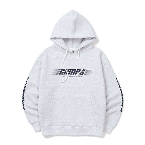 (MONSTA X JOOHONEY)(Gift-3Photo Cards Set) Chmps Italic Hoodie [Light Gray]