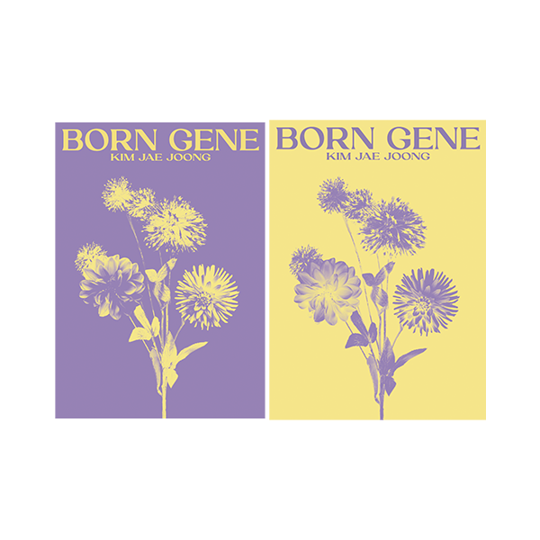 [@herordinary] [2CD SET] KIM JAE JOONG - 3rd Album [BORN GENE] (A Ver. PURPLE GENE + B Ver. BEIGE GENE)