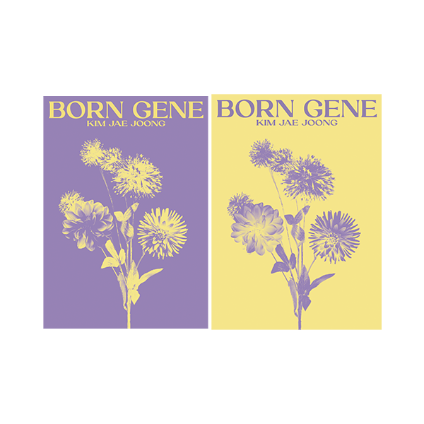 [2CD SET] KIM JAE JOONG - 3rd Album [BORN GENE] (A Ver. PURPLE GENE + B Ver. BEIGE GENE)