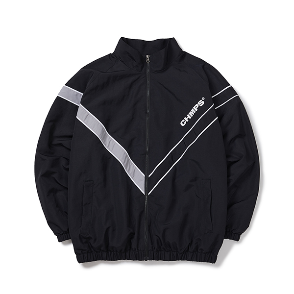 [BORNCHAMPS] Chmps Wind Jacket [Black]