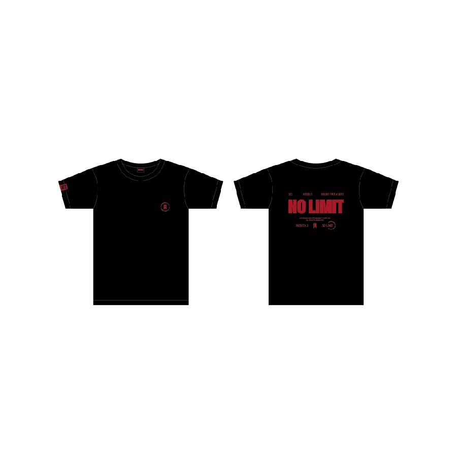 [全款] MONSTA X - T-SHIRT [NO LIMIT TOUR in SEOUL] OFFICIAL MD_MinHyuk李玟赫_鲸绽