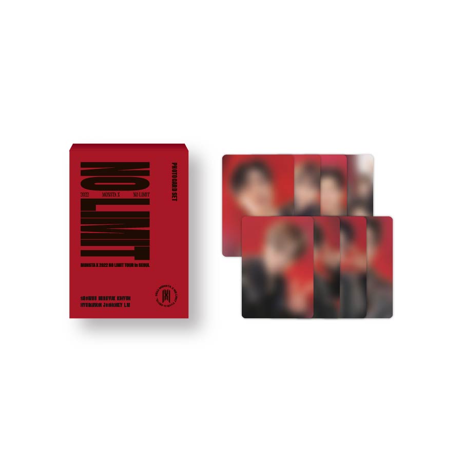 MONSTA X - PHOTOCARD SET [NO LIMIT TOUR in SEOUL] OFFICIAL MD