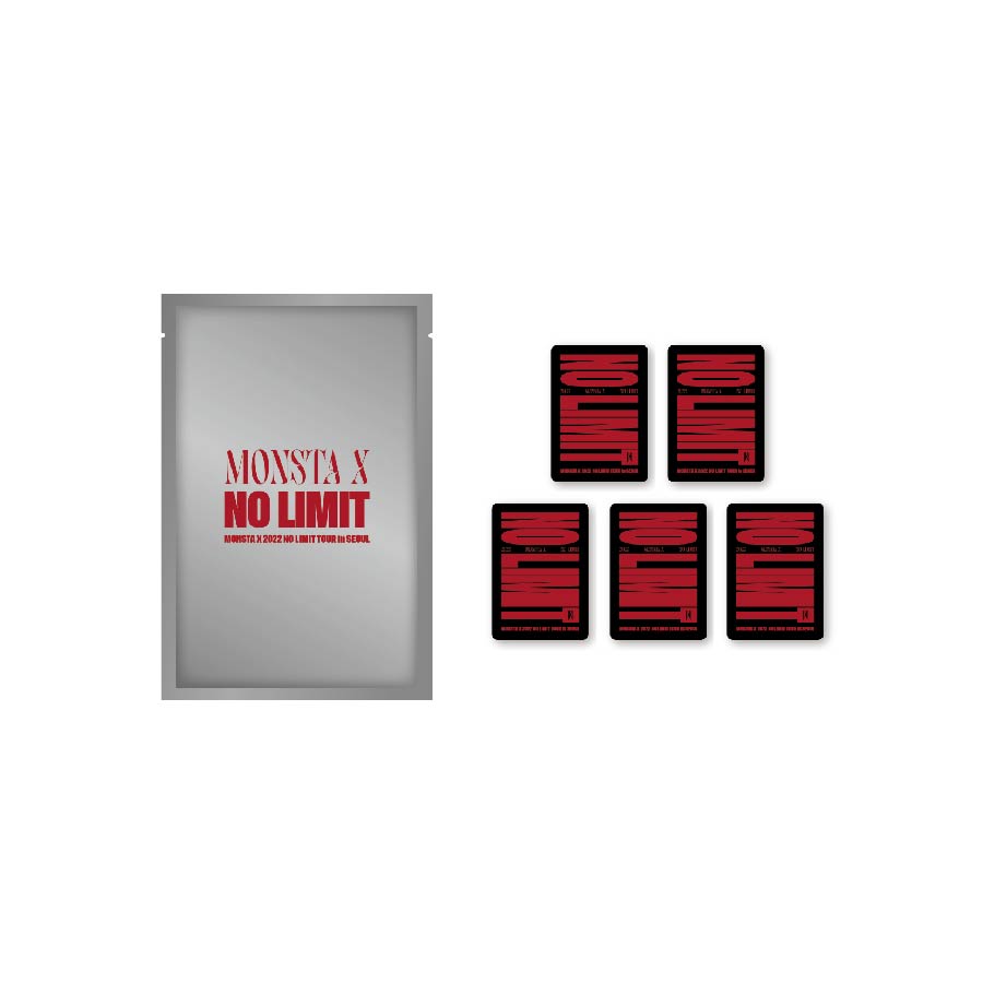 [全款] MONSTA X - RANDOM PHOTOCARD PACK [NO LIMIT TOUR in SEOUL] OFFICIAL MD_MinHyuk李玟赫_鲸绽