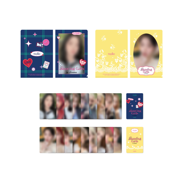 Kep1er - MINI L-HOLDER & PHOTOCARD SET [2022 Dazzling Girls in London]