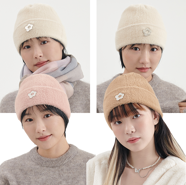 Fuzzy Beanie [5colors]