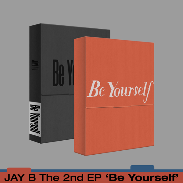 [全款 裸专][Online Lucky Draw Event] [2CD 套装] JAY B - EP 专辑 2辑 [Be Yourself] (Be Ver. + Yourself Ver.)_林在范吧