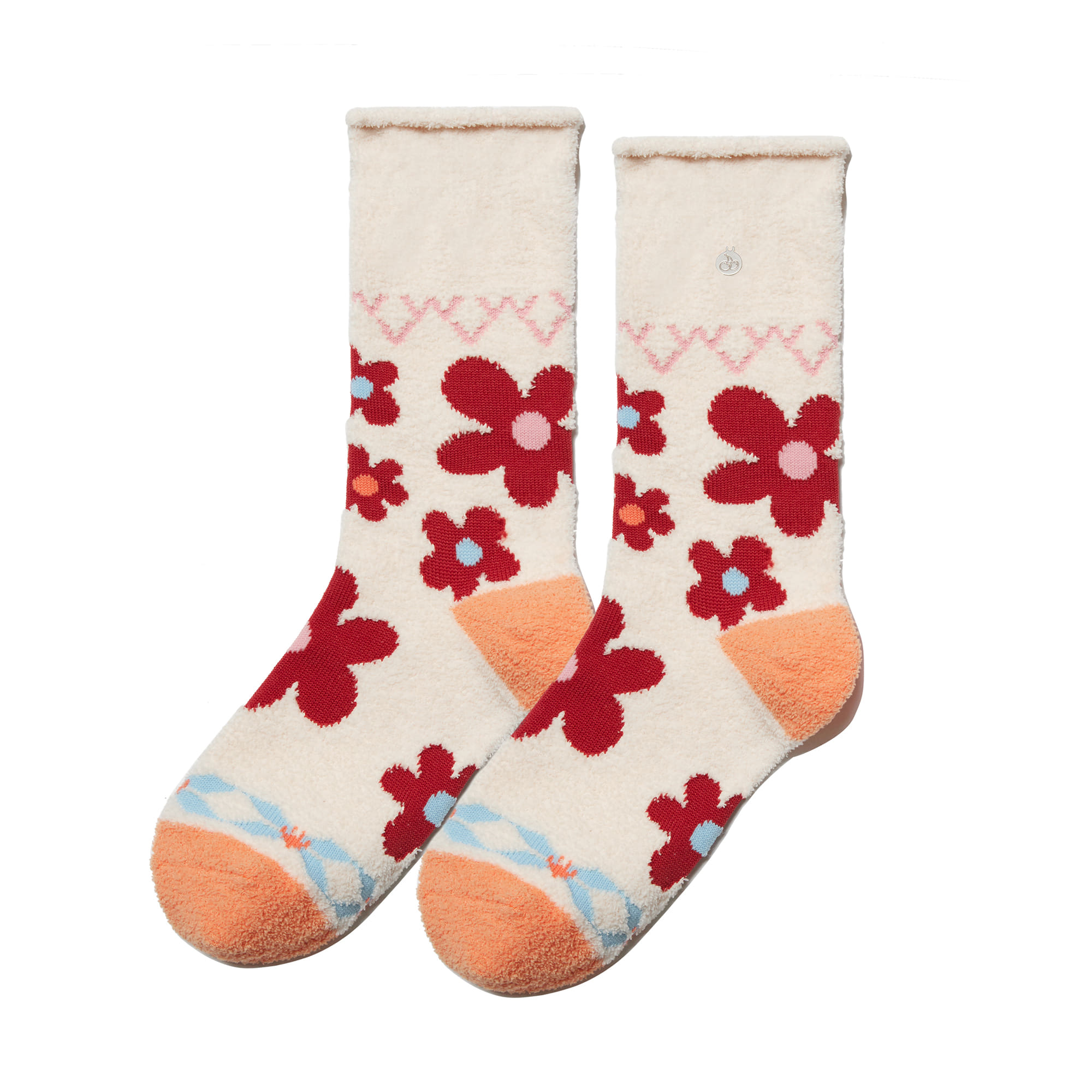 Cherry Pattern Terry Socks [PIA][Free]