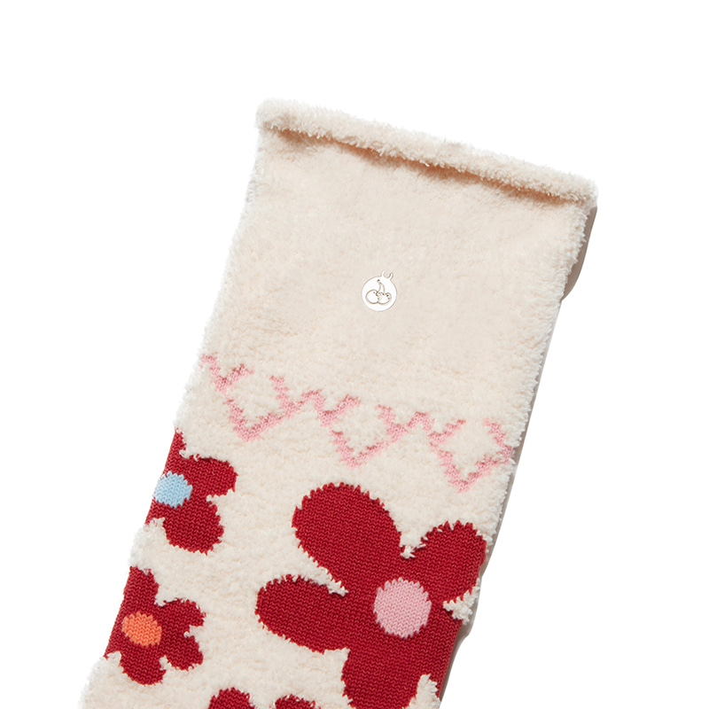 [KIRSH] Cherry Pattern Terry Socks [PIA][Free]