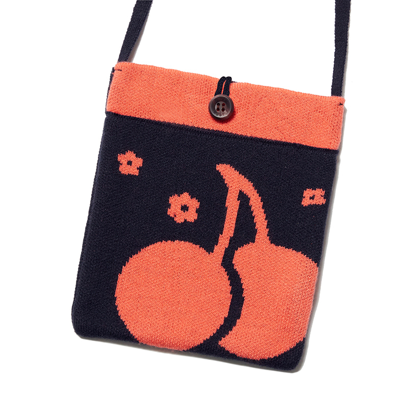 ktown4u.com : Middle Cherry Knit Mini Bag [NAA][Free]