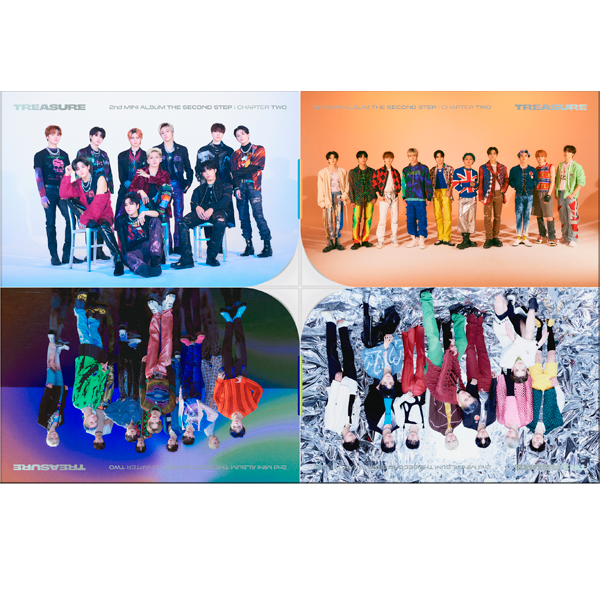 TREASURE - 2nd MINI ALBUM [THE SECOND STEP : CHAPTER TWO] YG TAG ALBUM (随机版本)
