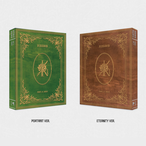 [@GFKingdomFr] [2CD SET] KINGDOM - Mini Album Vol.5 [History Of Kingdom : PartⅤ. Louis] (Portrait Ver. + Eternity Ver.)