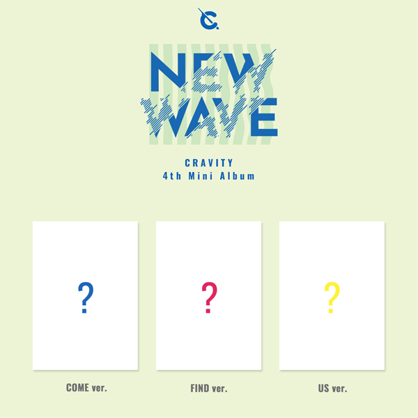 [全款 裸专] [视频签售活动] [WONJIN] [3CD 套装] CRAVITY - 迷你专辑 4辑 [NEW WAVE] (COME Ver. + FIND Ver. + US Ver.)_Mousse咸元进中文首站