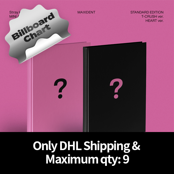 [Counting towards Billboard chart] Stray Kids - Mini Album [MAXIDENT] (STANDARD EDITION) (Random Ver.)