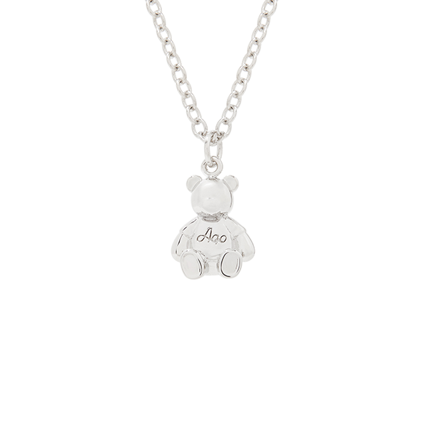 [全款](MONSTA X KIHYUN) Aqo Bear Necklace [Silver][Free]_KiYoo_刘基贤中文首站